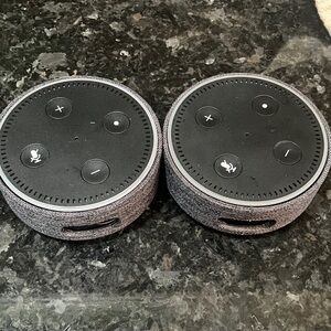 Set of Amazon Echo Dots